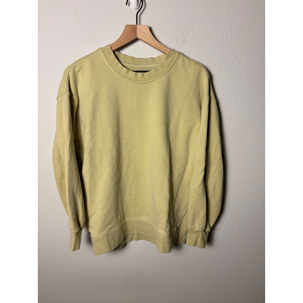 Lululemon Perfectly Oversized Crew Dew Green Sweatshirt Size 4